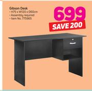 Gibson Desk H75 x W120 x D60cm