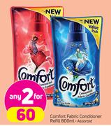 Comfort Fabric Conditioner Refill-2X800ml