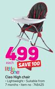 Little One Cleo High Chair-Each