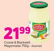 Crosse & Blackwell Mayonnaise-750g 