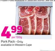 Pork Pack-Per 100g