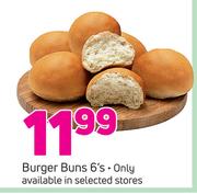 Burger Buns-6's