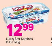 Lucky Star Sardines In Oil-120g