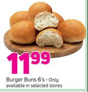 Burger Buns-6's