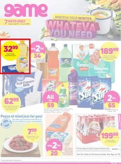 Game Cape Food : Whateva You Need (5 June - 11 June 2019), page 1