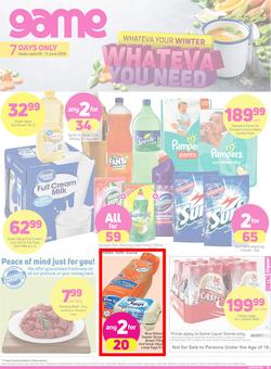 Game Cape Food : Whateva You Need (5 June - 11 June 2019), page 1
