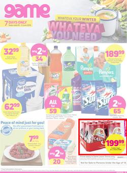 Game Cape Food : Whateva You Need (5 June - 11 June 2019), page 1