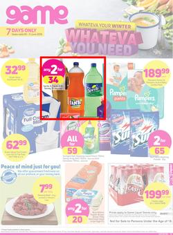 Game Cape Food : Whateva You Need (5 June - 11 June 2019), page 1