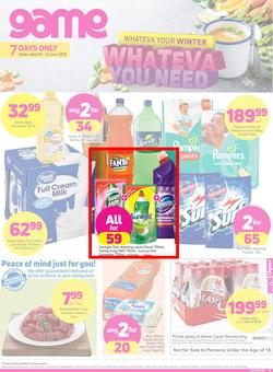 Game Cape Food : Whateva You Need (5 June - 11 June 2019), page 1