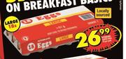 Ritebrand Large Eggs-18's Per Pack