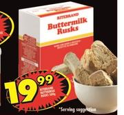 Ritebrand Buttermilk Rusks-500g