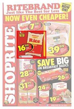 Shoprite Western Cape : Ritebrand (06 Sep - 17 Sep 2017), page 1