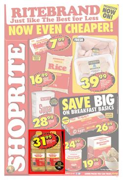 Shoprite Western Cape : Ritebrand (06 Sep - 17 Sep 2017), page 1