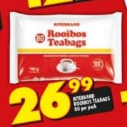Ritebrand Rooibos Teabags-80 Per Pack