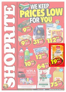 Shoprite KZN : Low Prices (11 Sep - 24 Sep 2017), page 1