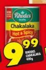 Rhodes Chakalaka-400g