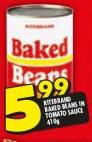 Ritebrand Baked Beans In Tomato Sauce-410g