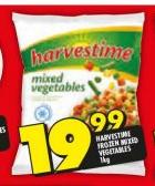 Harvestime Frozen Mixed Vegetables-1kg