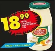 Crosse & Blackwell Tangy Mayonnaise-750g