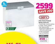 Defy 210Ltr Chest Freezer White DMF470