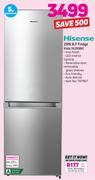 Hisense 299Ltr B.F Fridge Inox H299BI