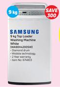 Samsung 9Kg Top Loader Washing Machine White WA90H4200SW-Each