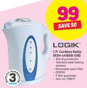 Logik 1.7L Cordless Kettle(RSH-441668-018)