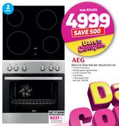 AEG 60cm UC Oven Hob Set(BOU20311XV HE)