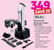 Wahl Groomsman Recharge Clipper(9916-1016)