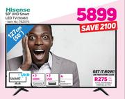 Hisense 50"(127cm) UHD Smart LED TV 50A61