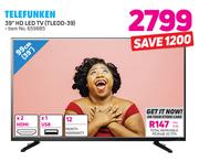 Telefunken 39"(99cm) HD LED TV TLEDD-39