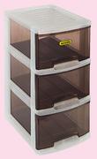 Addis 3 Drawer Slimline Storage Unit