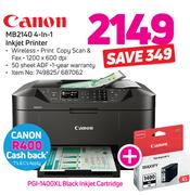Canon MB2140 4-In-1 Inkjet Printer 