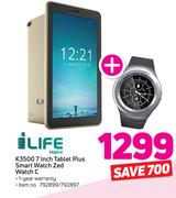 Life Digital K3500 7 Inch Tablet Plus SMart Watch Zed Watch C