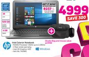 HP Intel Celeron Notebook