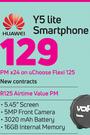 Huawei Y5 Lite Smartphone 4G-On uChoose Flexi 125