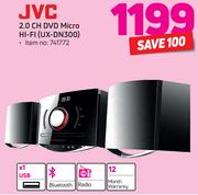 JVC 2.0 CH DVD Micro Hi-Fi(UX-DN300)