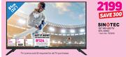 Sinotec 32"(81cm) HD LED TV(STL-32W4)