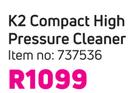 Karcher K2 Compact High Pressure Cleaner