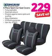 Stingray 6 Piece Sport Car Seat Covers