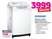 Samsung 13Kg Top Loader Washing Machine White WA13F5S2UWW F