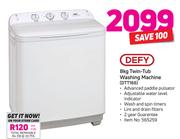 Defy 8Kg Twin Tub Washing Machine DTT166