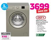 Defy 6Kg Front Load Washing Machine Grey DAW382
