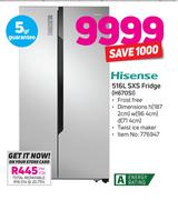 Hisense 516L SXS Fridge H670SI