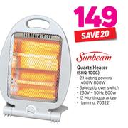 Sunbeam Quartz Heater SHQ-100G