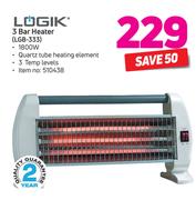 Logik 3 Bar Heater LGB-333