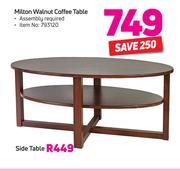 Milton Walnut Side Table