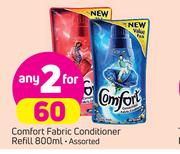 Comfort Fabric Conditioner Refill-2x800ml
