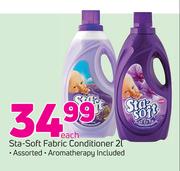 Sta Soft Fabric Conditioner (Aromatherapy Included)-2Ltr Each