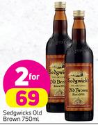 2Sedgwicks Old Brown-2x750ml